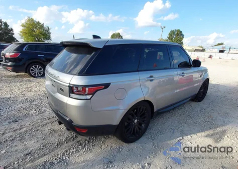 2017 Land Rover Range Rover Sport 3.0L V6 Supercharged Hse из США, поврежденный, VIN SALWR2FV3HA692140
